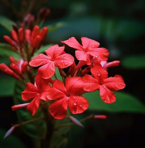 90 graines de fleurs de Plumbago