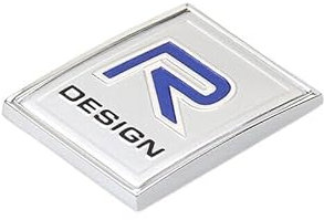 R Design Logo 3D Metal Emblem Badge Rear Car Stickers Für Volvo V40 C30 S60 XC60