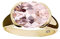 Gems Vibes Rosa Morganit-Ring, 925er Sterlingsilber, handgefertigter Ring für Frauen, Geburtstagsgeschenk für Sie, Statement-Morganit-Ring, zierlicher Morganit-Edelstein-Ring (Roségold), Größe 7