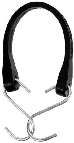 SWOOMEY Elastischer Gummizug Mit Haken 15 Zoll Robuster Befestigungsgurt Für Ladungssicherung Bei Auto LKW Und Camping Flexible Einfache Montage Für Transport Und Reisen