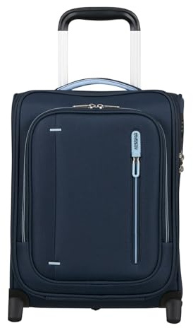 American Tourister Trolley Cloudrider Upright Underseater TSA Sky Navy dunkelblau 40cm