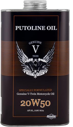 Putoline 74110 Motoröl Genuine V-Twin 20W-50 1L