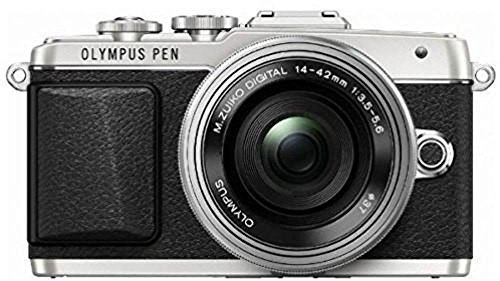 Olympus E-PL7 + 14-42mm EZ + 40-150mm R MILC 16,1 MP 4/3 Live MOS 4608 x 3456 Pixel Nero, Argento