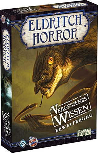 Fantasy Flight Games, Eldritch Horror – Vergessenes Wissen, Erweiterung, Expertenspiel, Strategiespiel, 1-8 Spieler, Ab 14+ Jahren, 120+ Minuten, Deutsch