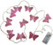 Christmas Concepts 10 Rosa LED Metallschmetterling Lights - Hauptdekoration - Weihnachtslichter