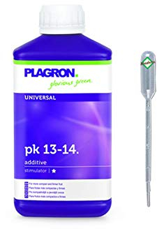 Weedness Plagron Dünger PK 13/14 5 Liter - Grow Tomaten Naturdünger NPK Orchideen Palmen Bio Gemüse Bonsai Organischer