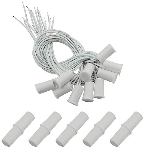 WMYCONGCONG 10 Pares RC-33 NC Interruptor magnético de Seguridad para Ventana o Puerta, con Sensor de Contacto