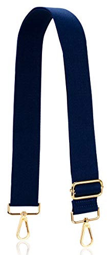 Allzedream Gurte für Crossbody Handtasche Riemen verstellbarer Ersatz Umhängetaschen Taschengurte Weiche Baumwolle (Blau)