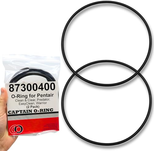Captain O-Ring – Replacement 87300400 O-Ring for Pentair Clean & Clear, Predator, EasyClean and Warrior Filter Tank Body (2 Pack)