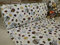 240cm Breit Meterware ab 50cm Popeline Baumwolle Stoff Baumwollstoff Osterhase Osternstoffe Stoffe Ostern Eier Kuchen Bastelstoff ÖKO-TEX VP0O005 (Muster 2)