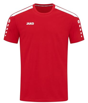 JAKO Power T-Shirt rotweiss, 4XL Herren