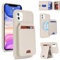 Zouzt for iPhone 11 Detachable 2 in 1 Wallet Case with Card Holder for Magsafe, Magnetic PU Leather Flip Credit Slot Protective Phone Cover Women Men for iPhone 11 6.1 Inch - White