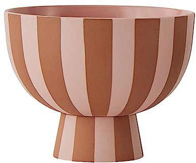 OYOY Living Design Toppu-Mini-Schale Braun aus Steinzeug Ø12,6xH10cm