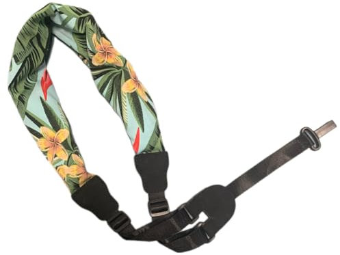 Ukulele Strap Scarf Style Adjustable Neck Strap and Ukulele Belt with Hook for Guitar
