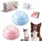 WOOFOOW Dog Buttons Talk, Recordable Dog Training Buttons for Communication, Wireless Dog Door Bells to Go Outside Potty Bells for Dogs, with Training Manual and Stickers, 2 Buttons