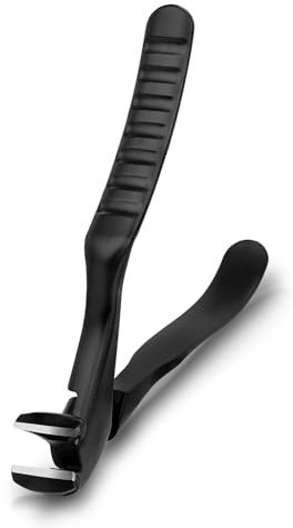 SG Nekoo Angled Head Nail Clippers for Thick Nails,Long Handled Toenail Clipper for Seniors,Stainless Steel Anti-Splash Design Toe Nail Cutter for Men Women,Ergonomic Nail Trimmer