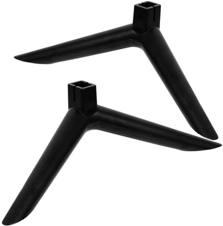 Generic TV Base Pedestal Feet Universal Table Stand Legs Table Top Replacement for Inch TV