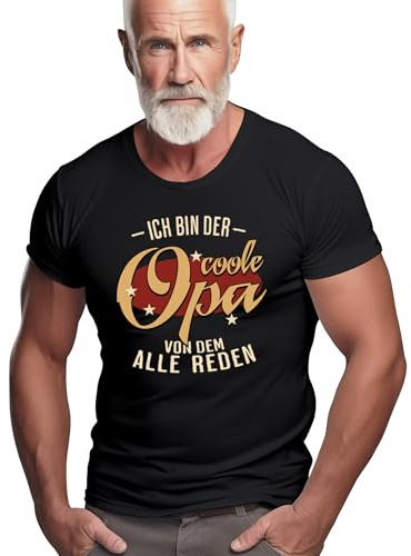 Herren T-Shirt für Opas und Großväter Nicht nur zum Vatertag Cooler Opa