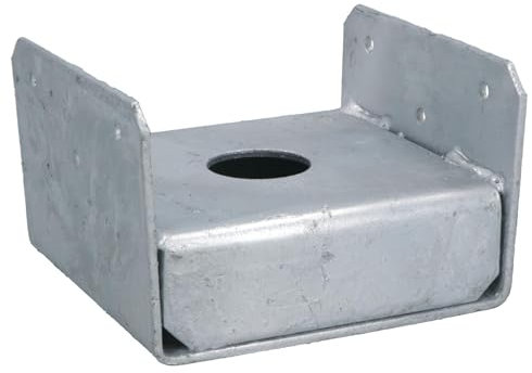 Deck Post Base Holder Pillar Foot Bracket 100mm x 100mm Pergola Canopy