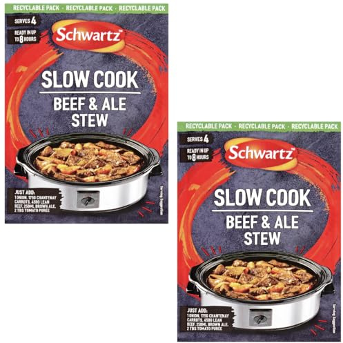Slow Cook Beef & Ale Stew Recipe Mix Twin Pack, 2 x 38g