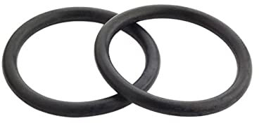 O-Ringe O-Ringe Dichtungsgummiring, Dichtungsscheibe 2 Stück CS 8,6 mm OD 50–100 mm NBR-Gummiöldichtung, O-Ring for Auto, Tür, Fenster, Elektrogerät, Lager, Pumpendichtungslippe(90x8.6mm 2pieces)