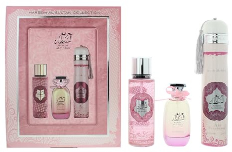 Ard Al Zaafaran Hareem Al Sultan 3 Piece Gift Set: Eau de Parfum 100ml - Perfume