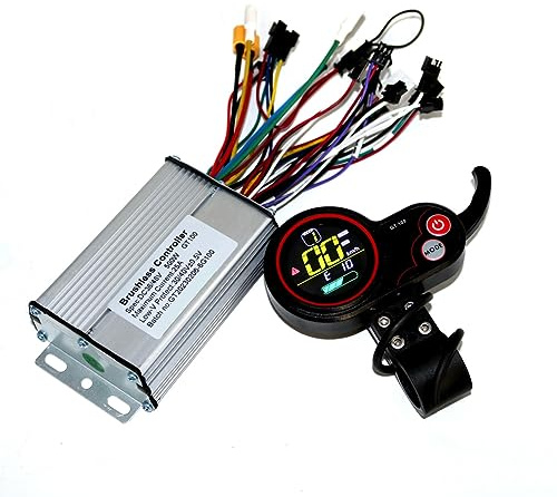 Hopbucan GT-100 LCD-Display-Instrumenten-Dashboard-Steuerkabel-Set, 36V 500W Steuergerät, Ersatzteile für Elektrische Roller.