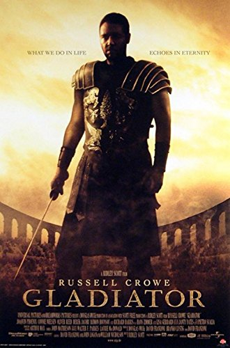 1art1 Gladiator Poster Russell Crowe, Joaquin Phoenix Von Ridley Scott Plakat | Bild 98x68 cm