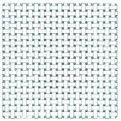 Nachtmann Servierplatte quadratisch 28x28 cm, Bossa Nova, 81398, Servierteller aus Kristallglas, Platte zum Servieren von Speisen, spülmaschinenfest