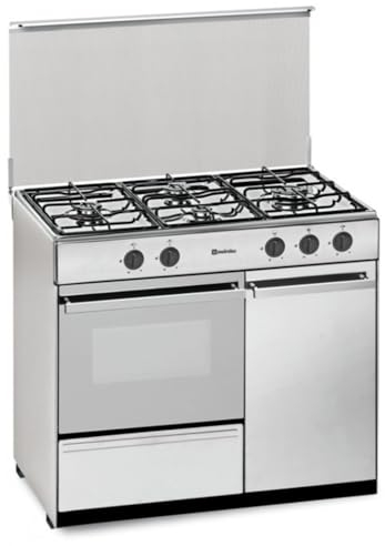 Meireles G 2940 V - Cocina (44 L, Gas natural, 44 L, Gas, Giratorio, Frente) Acero inoxidable