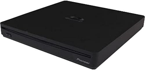 Pioneer Electronics BDR-XS07UHD 6x Slot Loading Portatile USB 3.1 Gen1 BD/DVD/CD Bruciatore Supporta Blu-Ray, BDXL e M-Disc, Nero