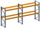 Palettenregal 5,60 m x 2.50 m (LxH) | 2 Felder Fachlast 2050 kg für bis zu 18 Europaletten | Schwerlastregal Lagerregal Regal