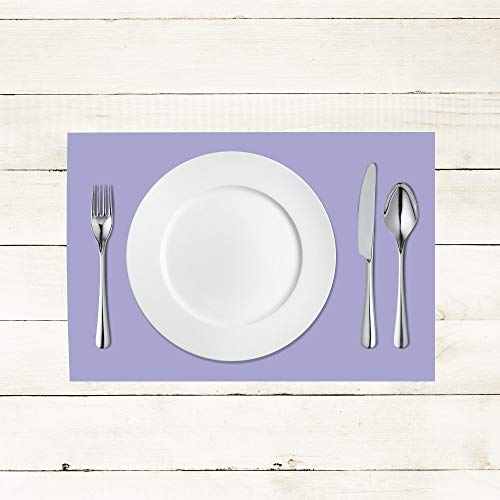 Sovie HORECA Linclass® Airlaid Tischset 40 x 30 cm | stoffähnliches Platzset | Einweg-Platzdeckchen für Events | Platzmatten für edle Tischdeko | 100 Stück | Lila