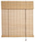 WR-Design Bambusrollo Bambus Raffrollo Kirschbaum Breite 60-140 cm Länge 160 und 240 cm Seitenzug Fenster Tür Rollos Holzrollo (90 x 240 cm)