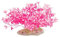 Carry stone Aquarium Ornement Rouge Plante en Plastique Rose Fleur en Plastique Artificielle Artificielle Rouge Durable et utile