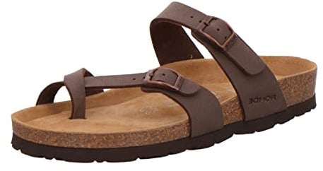 Rohde Tongs Femme Alba 5594, Pointure:41 EU, La Couleur:Marron