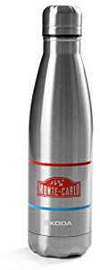 Skoda 3U0069604 Edelstahl Trinkflasche Monte Carlo 500 ml Thermo Flasche Drehverschluss