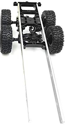 Zetiling Öltanks Anhänger Chassis Reserverad Kit, für WPL 1/16 B36 B-36 B36K B36KIT Militär LKW RC Auto Ersatzteile DIY RC Auto Zubehör