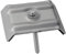 Schrauben-Niro.de 100 Stück Aluminium-Kalotten 35/207 farbig mit Fassadenbauschrauben für Wellplatten Lichtplatten Weißaluminium RAL 9006