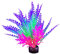 Marina iGlo Plant Purple Haze Fern 5.5 - Glows Under Blue LED!