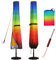 Daily Treasures Sonnenschirm Schutzhülle, Regenbogen Ampelschirm Schutzhülle 420D Oxford Schutzhülle Sonnenschirm mit Stab, 190 x 50 CM Schutzhülle Sonnenschirm für UV-Anti Wasserdicht Winddicht