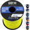 GO!elements 100m Paracord 2mm Seil aus reißfester Nylonschnur - Paracord 100 Typ I Survival Schnur - Reißfest bis 45kg - geeignet als Allzweckseil, Reepschnur, Kordel, Maurerschnur, Farbe: Neon