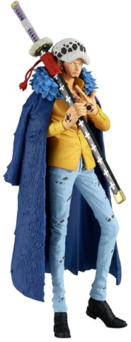 One Piece Actionfigur King of Artist Trafalgar Law Wanokuni aus Kunststoff, von Bandai.