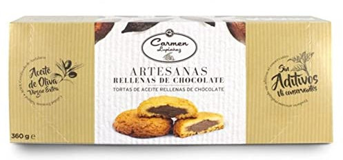 Carmen Lupiañez Tortas Artesanas Rellenas de Chocolate 360 gr