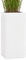 Pflanzwerk® Fioriera Vaso da Fiori Tower 60x28x28cm Bianco *Resistente al Gelo* *Europea di qualità* *Protezione UV*