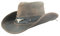 Black Jungle Ontario Outdoor Western Lederhut Australien Cowboy Lederhüte Reiterhut Unisex (as3, Alpha, l, Braun)