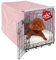 Explore Land Hundekäfig-Abdeckung für 91,4 cm Drahtkäfig, strapazierfähiges Polyester, 1-, 2-, 3-Türer, Standard-Metall-Haustierzwinger-Gehege (Prinzessinnen-Rosa)