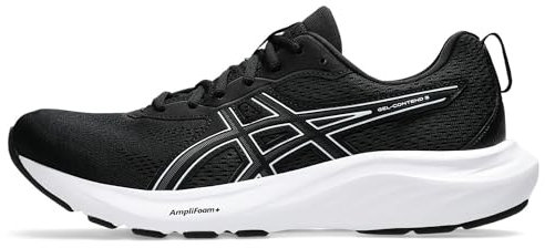 ASICS Gel-Contend 9, Sneaker Hombre, Blanco Y Negro, 41.5 EU