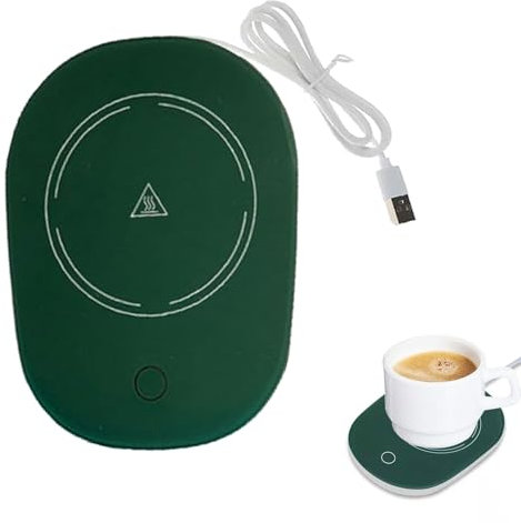 Chauffe Tasse de Café, Chauffe-Tasses USB, Chauffe-Tasse Électrique, Chauffe-Tasse, Réchauffeur de Café, Tasse Chauffante, Utilisé pour Le Thé, Le café, Le Lait, Idéal pour la Saison Hivernale