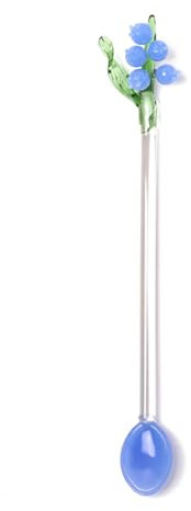 Dessertlöffel, Glocken, Orchideen, Blumen, Kuchen, Rührlöffel, Geschirr-Kollektion, Kaffee-Rührlöffel